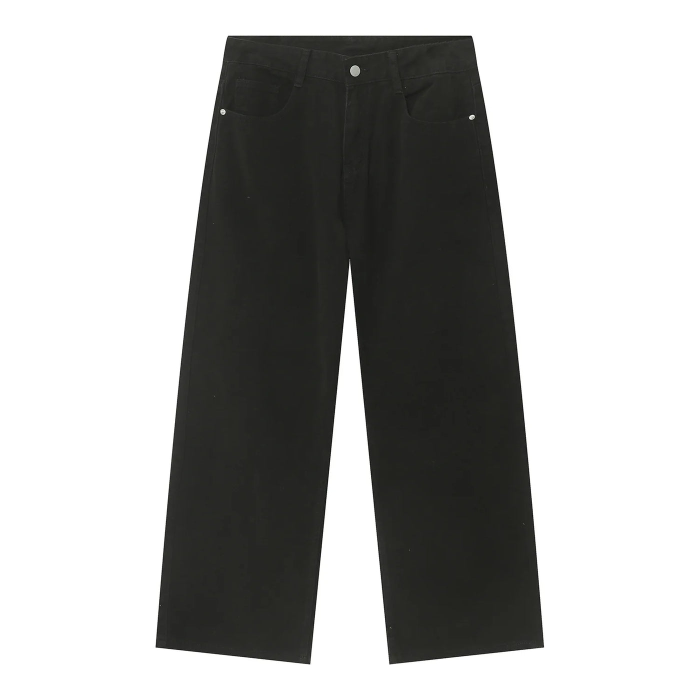 Men Streetwear Korean Loose Straight Denim Pants New Mens Trousers Baggy Beige Jeans Men Fashion Casual Oversized Wide Leg Jeans