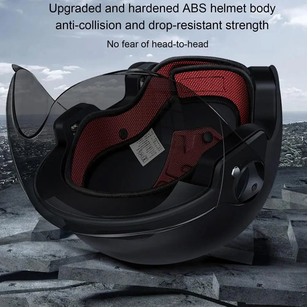 Motorcycle Helmet Bicycle Helmets for Men Women Adult Motorbike Scooter Helmet Ultralight Retro Scooter Hat Helmets Accessories