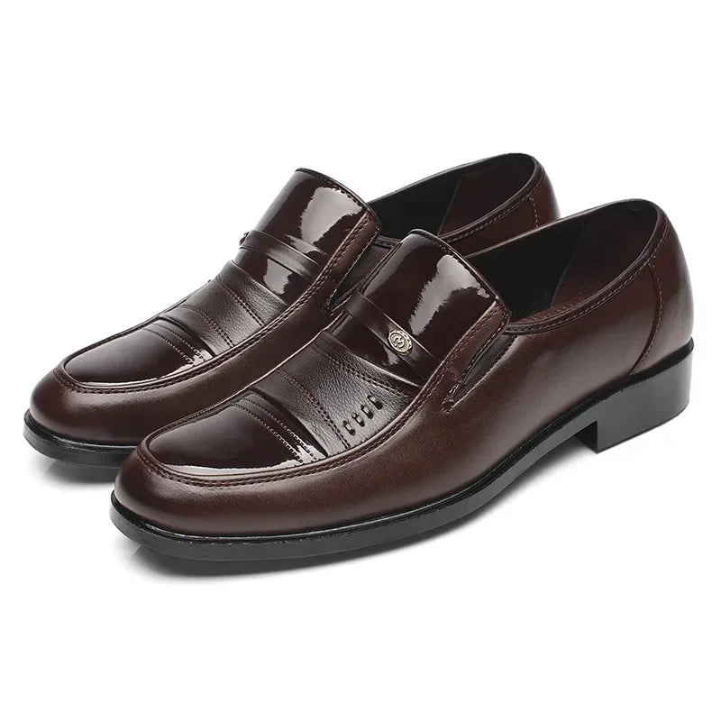 Oxford Shoes for Men Dress Shoes  Formal Shoes Fashion Round Toe Business Wedding  Dress  Men Designer  Loafers