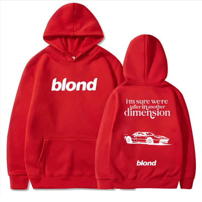 Frank Ocean Blond Album Hoodie Frank Ocean White Ferrari Music Women Men Harajuku Long Sleeve Sweatshirts