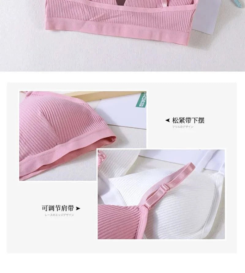 Women Yoga Sports Bras Triangle Cup Underwear