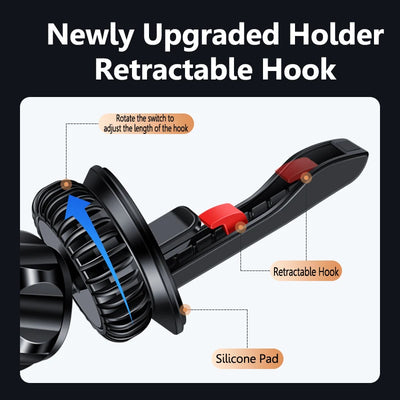 Magnetic Phone Holder Compatible With MagSafe Car Mount for iPhone 14 13 12 Car Air Vent Clip Cellphone Mount Phone Bracket