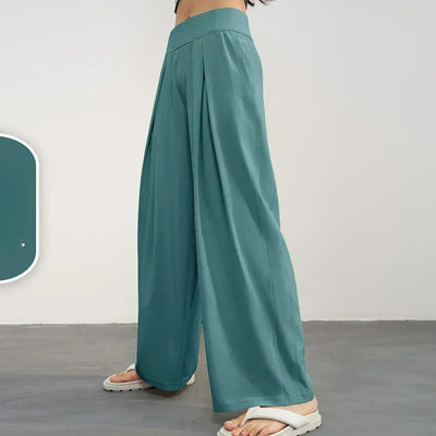 High-waisted wide-leg pants women summer new running yoga fitness pants