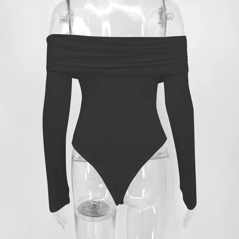Women Spring Sexy Red Bodysuits Backless Solid Corset Slim Fashion Crossed Bodysuits Long Sleeves Casual Female Knitted Rompers