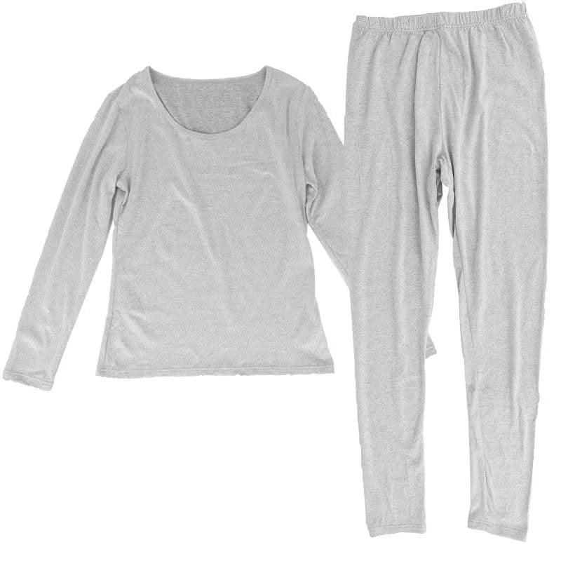 Thermal Underwear Women Autumn Winter Under Layer Clothes New Warm Pajamas Sets for Female 2 Pieces Long John Top Legging