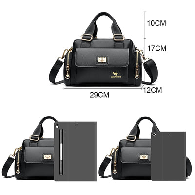New Summer Fashion Women Designer Bag Leather Handbags PU Shoulder Bag Crossbody Shopping Bags For Women Luxury Lady Purse Sac