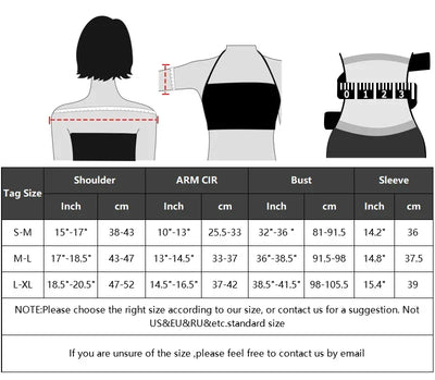 Upper Arm Shapers Compression Long Sleeves Women Arm Shapewear Humpback Posture Corrector Shoulder Breast Support Push Up Tops
