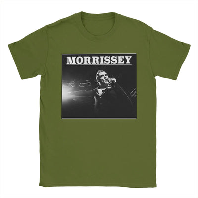 Men Women T-Shirt  Morrissey Designs British singer and songwriter T Shirts Fashion  Summer Tee Shirt Y2K Cotton Tops Gift