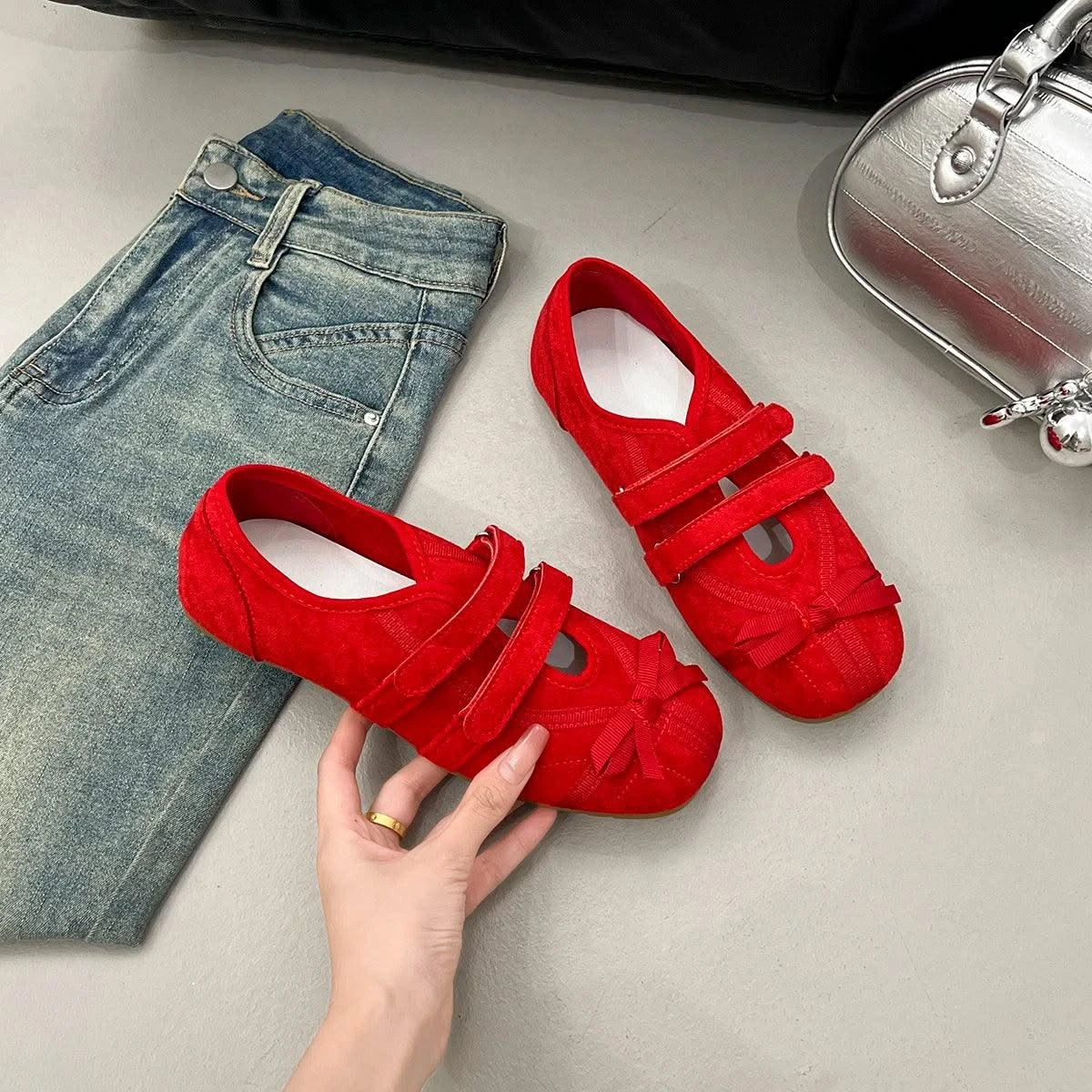 Designer Sneakers Flats Women Ballet Dance Walking shoes Sport Shoes Woman