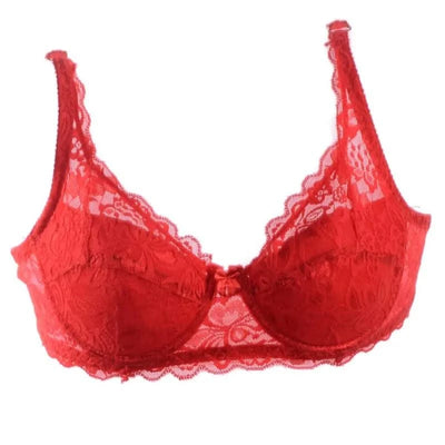 Sexy Lace Bras for Pregnant Women 5/8 Cup Crop Top