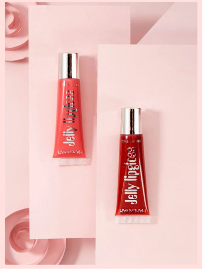 Candy Shades Moisturizing Lip Gloss Lip Oil Makeup Shinny Nutritious Liquid Lip Glosses Cherry Jelly Oil Clear Lipgloss