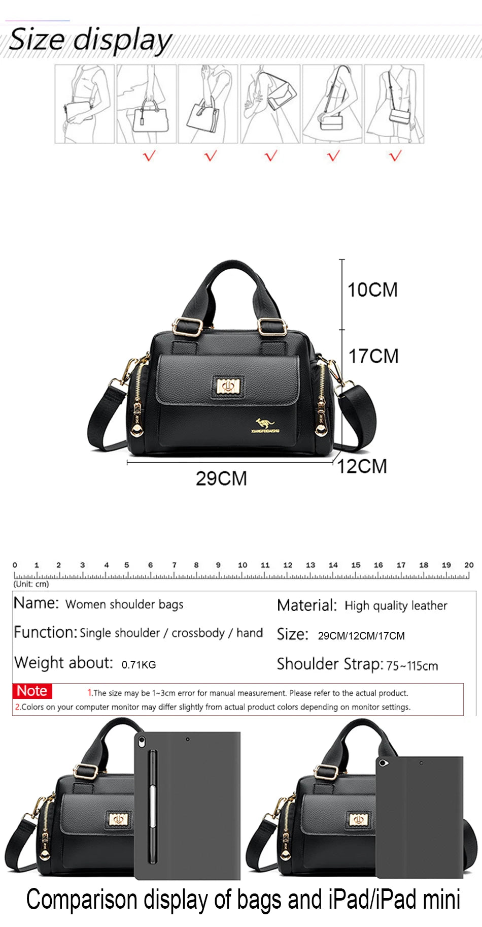 New Summer Fashion Women Designer Bag Leather Handbags PU Shoulder Bag Crossbody Shopping Bags For Women Luxury Lady Purse Sac