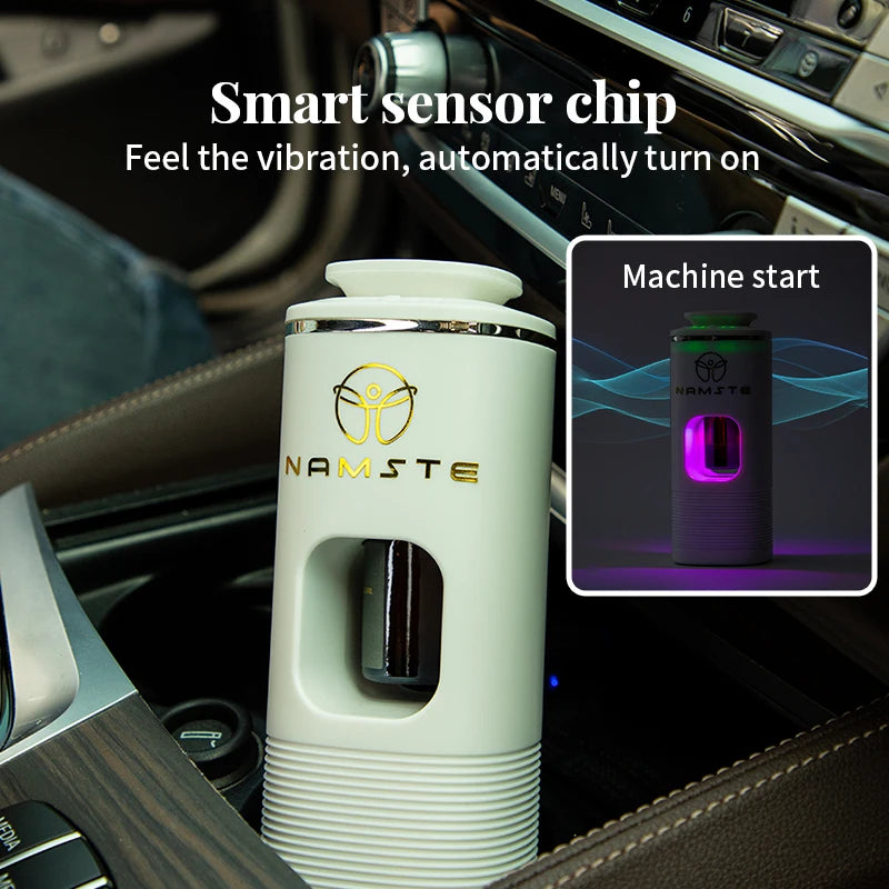 Car Aroma Diffuser Covers 50m³ Essential Oil Diffuser Low Noise Air Freshener Purifier Aroma for Home Appliance Small Places