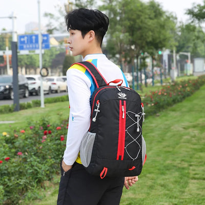 Men's Mountain Riding Backpack Ultra-light Multi-functional Leisure Foldable Backpack Large Capacity Travel Bag