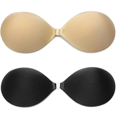 Sexy Wireless Front Closure Bras For Women Invisible Push Up Strapless Bra Plus Size Backless Self Stick On Bralette Comfort Bra