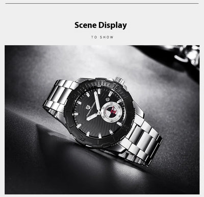 Mechanical watches, sports watches, high-end trendy men's watches, fashionable waterproof men's watches, steel straps