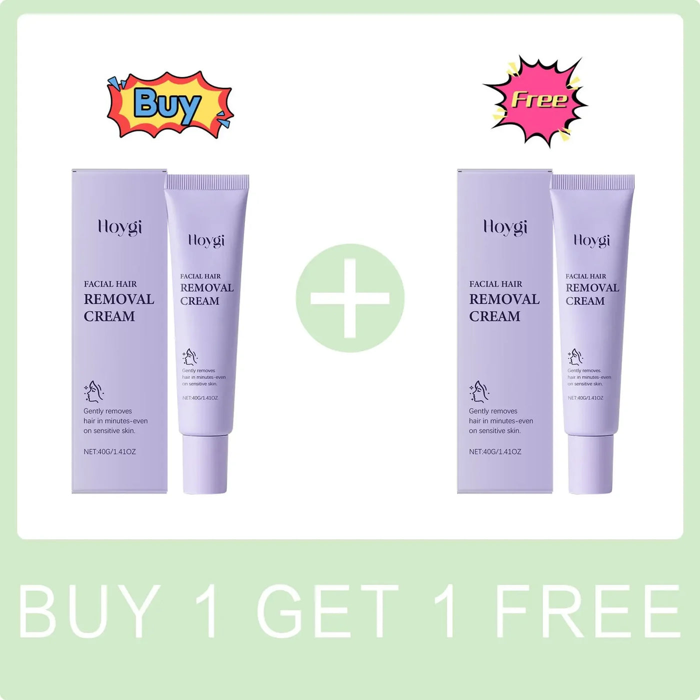 Hair Removal Cream for Face Painless Gentle Hair Remover Protect Pores from Clogging Non-irritating Nourish Smoothing Skin Care