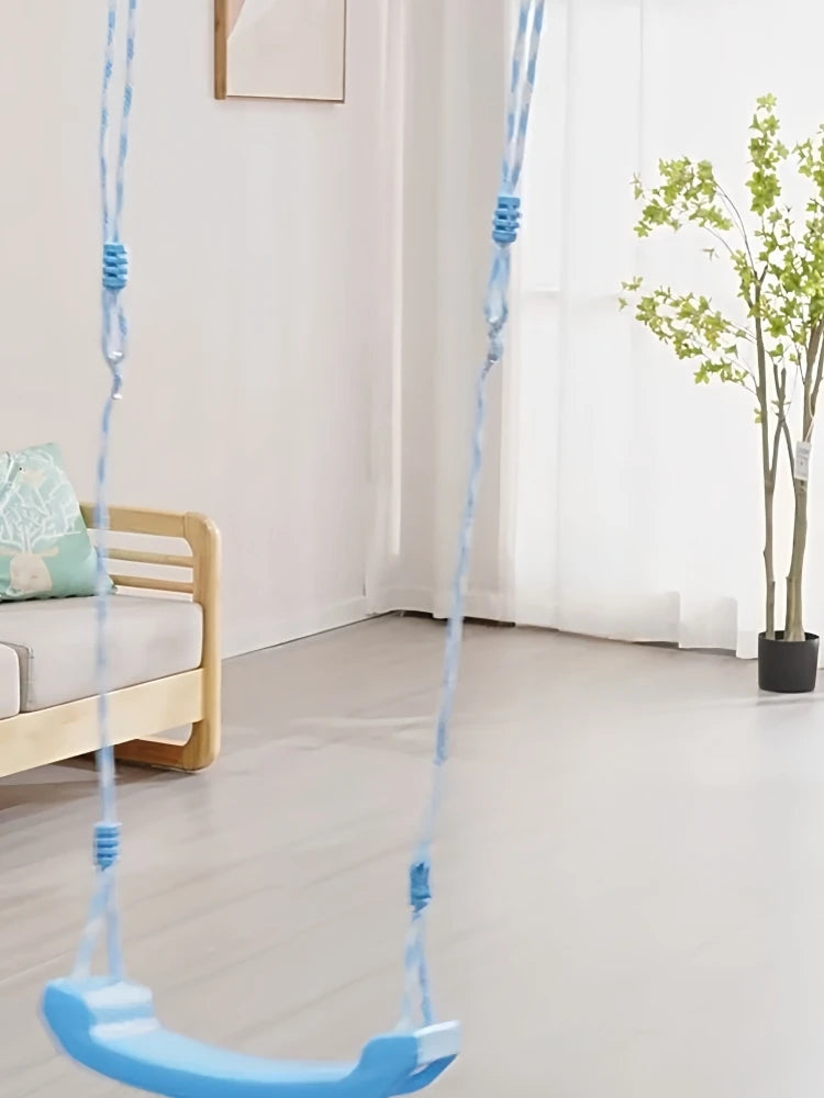 Swing children's swing, baby swing, swing toy swing garden, adjustable rope indoor rainbow swing, children's outdoor game