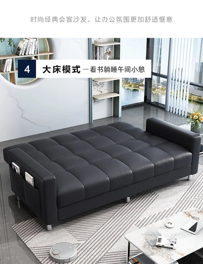 Black Living Room Sofa Bed Foldable Sectional Corner Modern Sofa Designer Elegant Muebles Para Habitacion Home Furniture