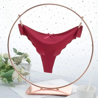 Women's Sexy Thongs G-string Underwear Panties Thin Breathable Low Waist T back Female Seamless Comfortable Thong Lingerie
