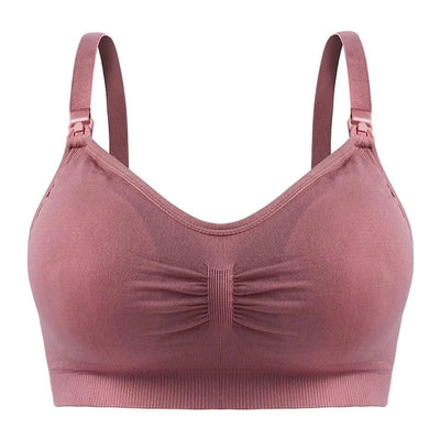 Maternity Bras Double Layer Seamless Bra Pregnancy Clothes Prevent Sagging Breastfeeding Women's Breathable lactancia Bra