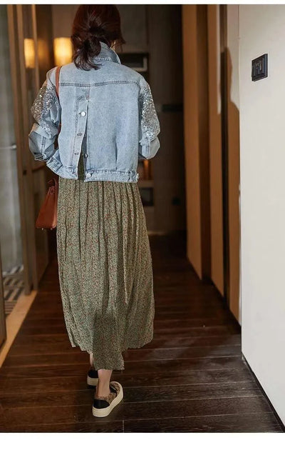 Denim Jacket For Women's Jackets For Women Denim Coats Women's Denim Jacket Jean Jacket For Womens Women Coat New In Outerwears