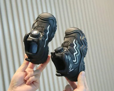 2025 New Children's Sports Shoes Boys School Unisex Versatile Kid Sneakers Fashion Non-slip Breathable Girls Causal Sneakers - Elanique
