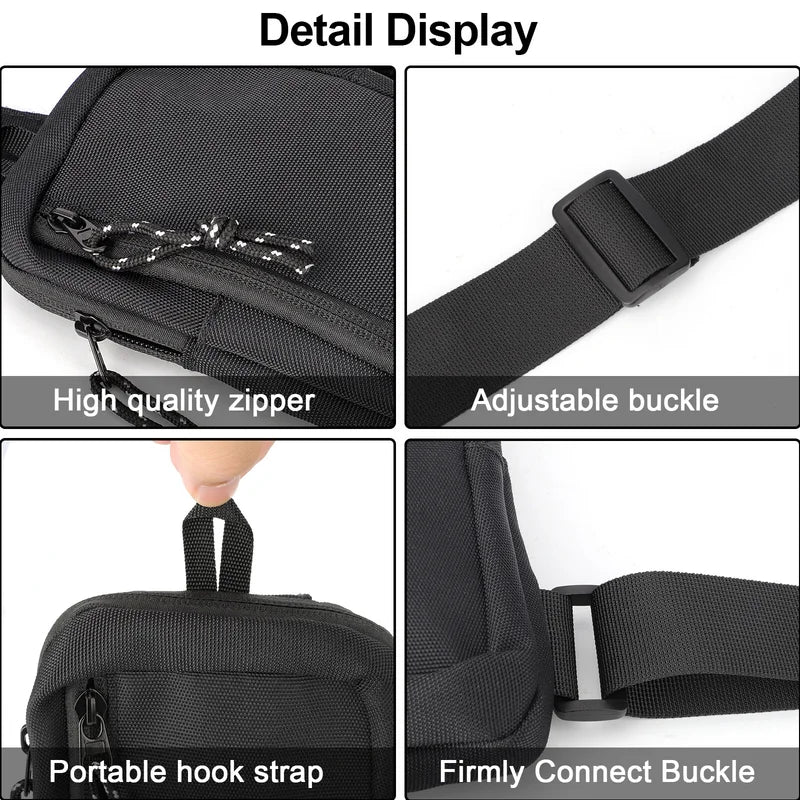 Men's Bag Fashion Oxford Small Casual Men Mini Handbags Male Cross body Shoulder Messenger Bags For Men Purses and Handbags