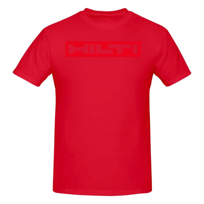 Funny New Fashion Man Hilti Machine Logo Men's T-shirt Printed Tops Are Loose and Slim Fit Women's T-shirts