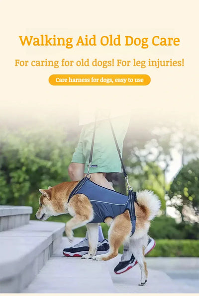 Pet Care Carrier Senior Elderly Dog Back Leg Barrier Walking Aid Disabled Pet Care Carrier