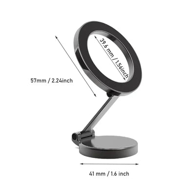 Magnetic Magsafe Car Phone Holder for iPhone 15 14 13 Pro Max Plus Vehicles Mobile Support Secure Mount in Car