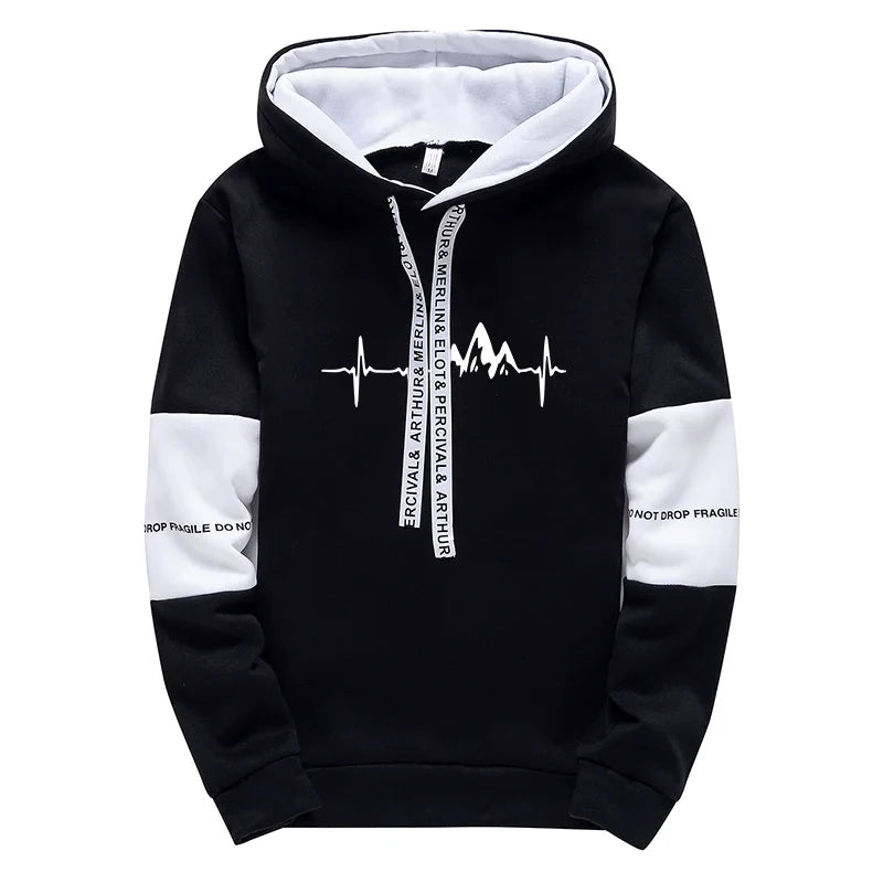 Men's Sweatpants Sweatshirts Casual Fashion Hot Sale Autumn Winter Men Comfortable Hoodies Jogging Pullover Tops Daily Tracksuit