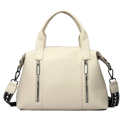 Women's Handbag Trend Designer Female Leather Multi-Pocket Shoulder Bag Luxury Brand Large Capacity Ladies Shopping Bag