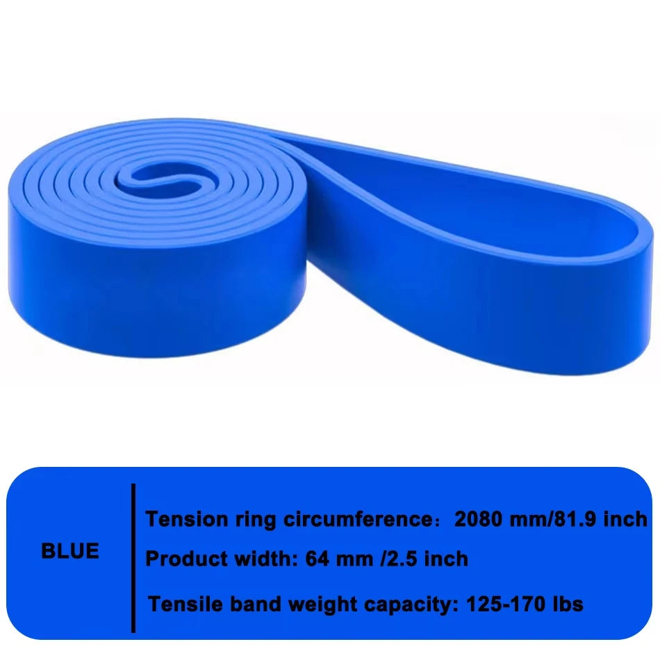 Fitness Resistance Band Pull-up Resistance Band Strength Training Elastic Rope Yoga Stretching Auxiliary Pull Band Fitness Tool