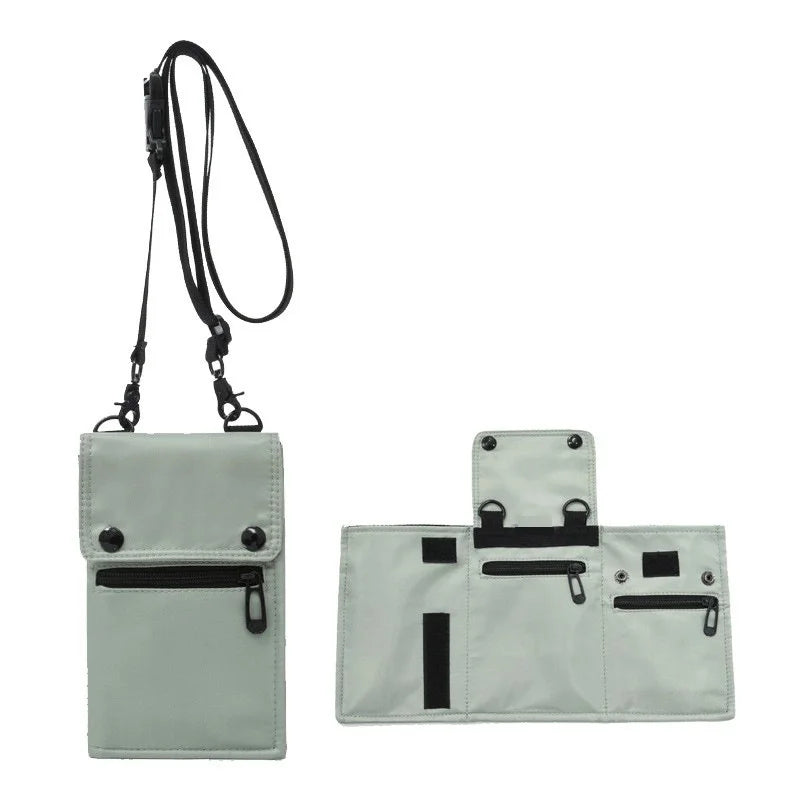 Male Bag Men Satchel High Quality Men Diagonal Mini Crossbody Bags Shoulder Multi-Function Mobile Phone Bag Outdoor Sports Bag