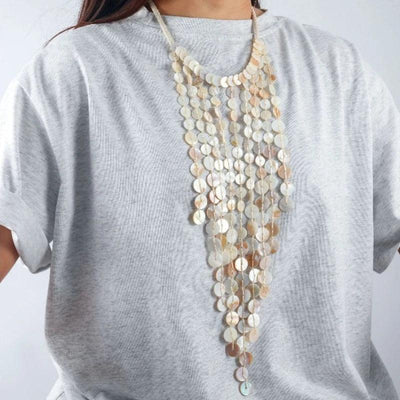Luxury Exaggerated Multi-layer Pearl Necklace Women Romantic Elegant Baroque Long Chain Jewelry Accessories Bride Wedding Party