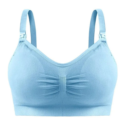 Maternity Bras Double Layer Seamless Bra Pregnancy Clothes Prevent Sagging Breastfeeding Women's Breathable lactancia Bra