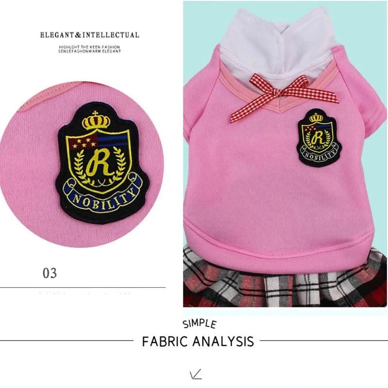 Couple Pet Dog Clothes Pet Uniform Clothing for Small Medium Dogs Costume Chihuahua Puppy Pet Shirt Clothes for Dogs Ropa Perro