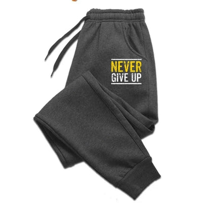 Men's Activewear Joggers Performance Fabric Workout Pants Secure Pockets Fitness Training Athletic Trousers