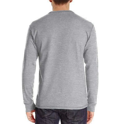 Men's Fashion Casual O Neck Long Sleeve Tops |T-Shirts| Gym | Soccer | Tees | Streetwear | Men & Teenager's Clothing