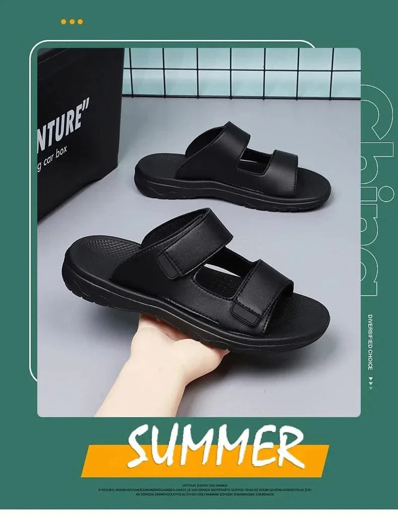 Genuine Mens Slipper Man Luxury 2024 Comfortable Man Sandal Super Copy Shoes for Men 2024 Summer Shoes Sale Summer Men's Sandals