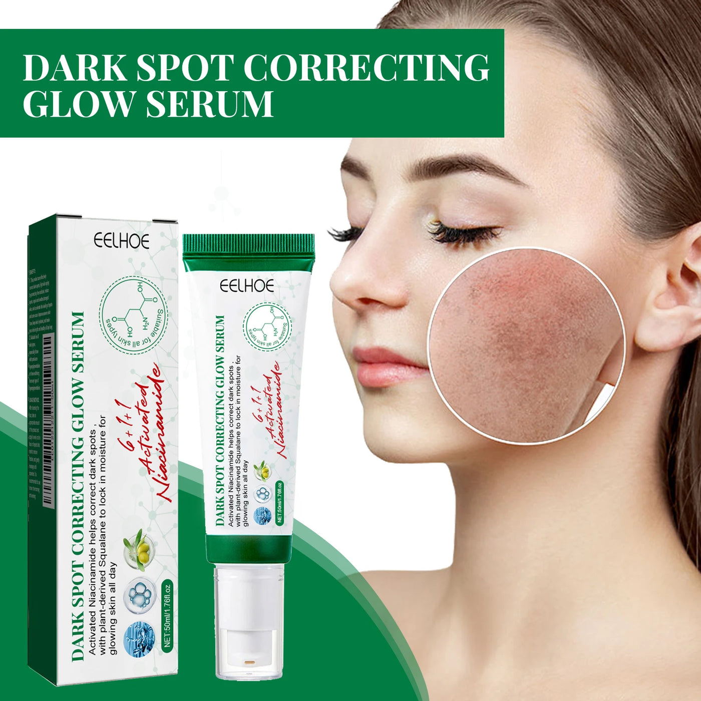 Melanin Correcting Facial Serum Freckles Removal Removes Stains Brightening Skin Lightening Products Moisturizing Facial Serum