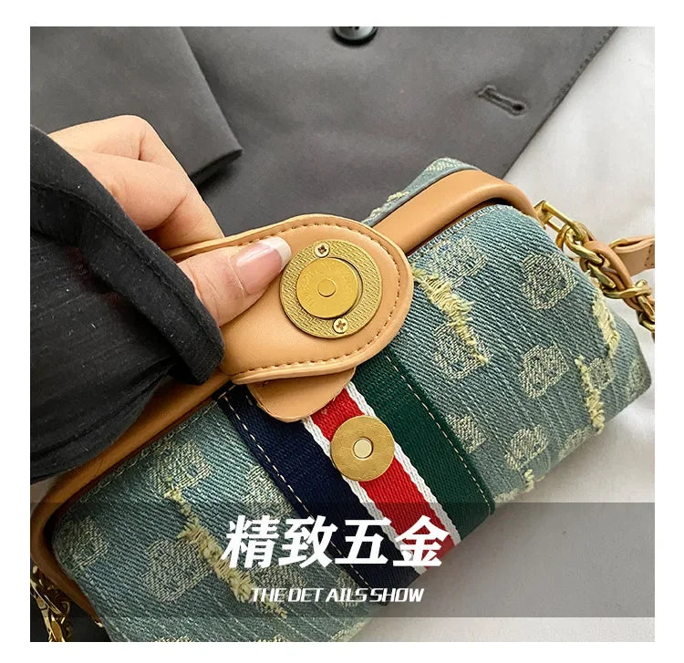 Luxury - Grade 2025 Women's Niche - Designed Cowboy - Cloth Bags - Fashion - Forward Crossbody, Shoulder & Under - Arm Bags