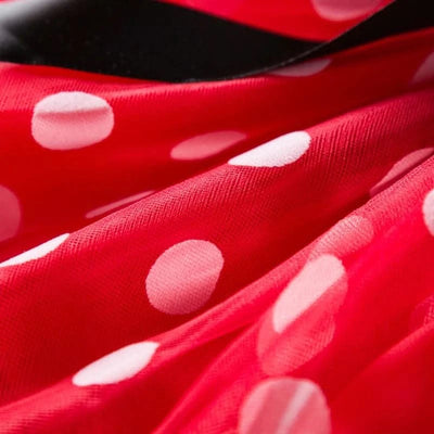 Cute Baby Girl Dress for 9M-4Yrs Children Summer Clothes Kids Minni Mouse Polka Dot Dress Girls Birthday Party Christmas Costume