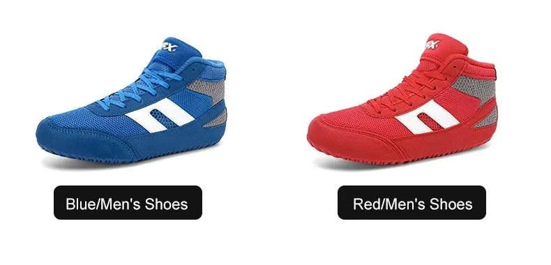 New Wrestling Shoe Fighting Boxing Wrestling Rubber Outsole Breathable Wear-resistant Shoes for Child Women Men Size 29-44