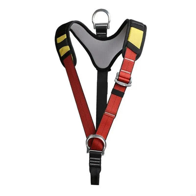 N58B Climbing Harness Only Shoulder Strap Harness Waist Hip for Protection Safety Climbing Harness for Fire Rescuing Climbing