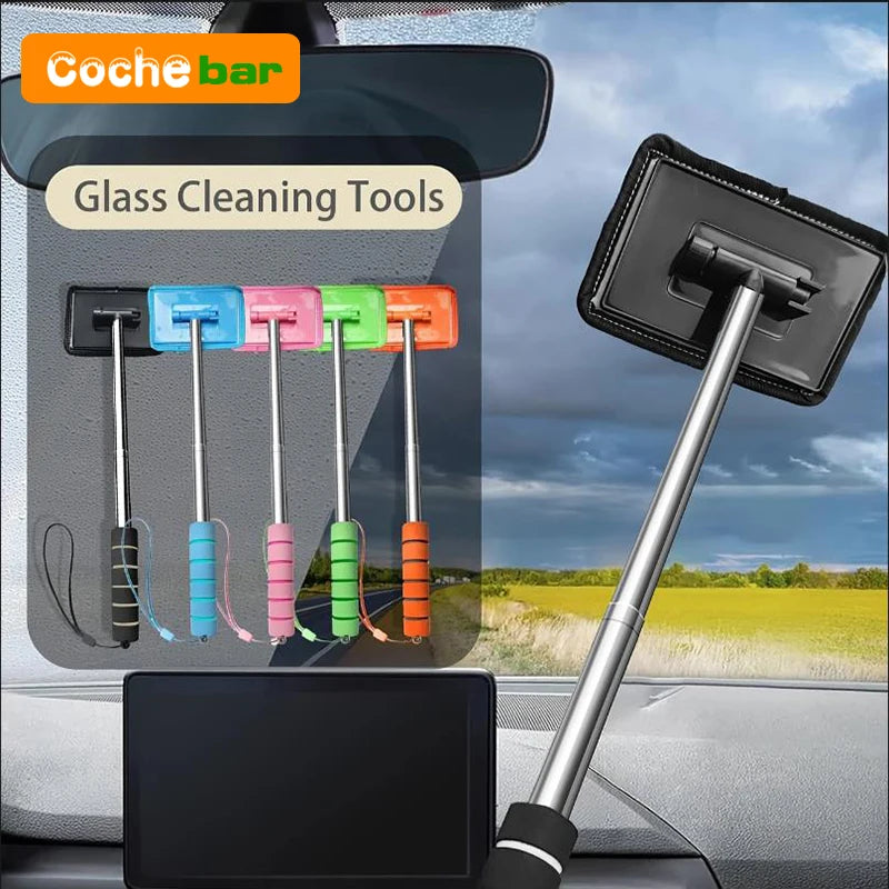 Automobile Glass Cleaning Tools Telescopic Auto Windshield Water Scraping Auto Cleaning Tools Window Cleaning Brush Clean Wiper