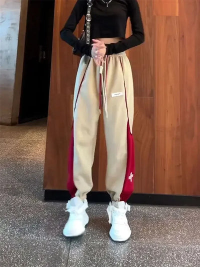 Harem Baggy with Pockets Clothes Female Pants Sweatpants Jogging Trousers for Women Joggers Loose Fitness Sports G Original 90s