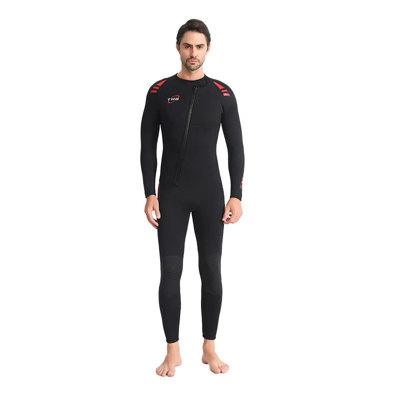 3MM Full-Body Wetsuit: Ideal for Diving, Surfing, Fishing, Rescue Missions & All Water Adventures – 3mm SCR Warmth, Durable
