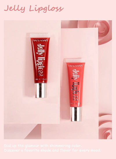 Candy Shades Moisturizing Lip Gloss Lip Oil Makeup Shinny Nutritious Liquid Lip Glosses Cherry Jelly Oil Clear Lipgloss